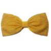 Yellow/gold Tulle Glitter Hair Bow-for Girls, for Teens, for Women (Headband)