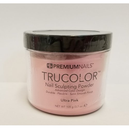 Premium Nail - Solar Acrylic Nails Powder-3.7oz - Ultra Pink