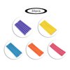 30 Pieces Flexi Curling Rods No Heat Hair Curlers 9.45 Inch Hair Curlers for Short, Medium and Long Hair (5 Colors)
