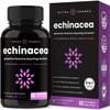 Echinacea Goldenseal 1000mg with Elderberry, Vitamin C, Zinc & Ginger | Immune Boost Vegan Echinacea Capsules with Goldenseal Root & BioPerine for Absorption | Premium Echinacea Root Supplement