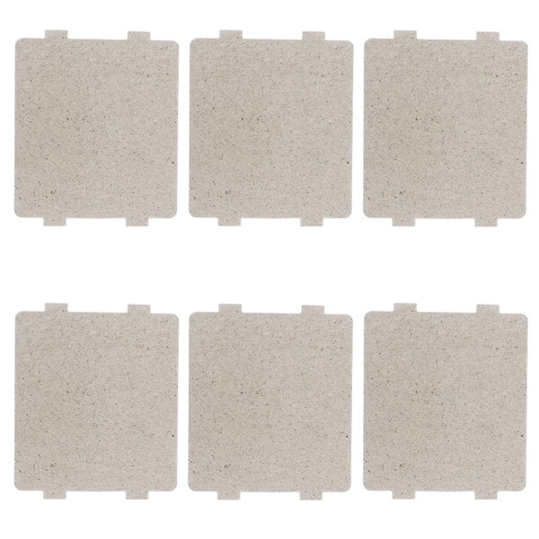 BOJACK Microwave Waveguide Cover Universal Cutable Mica Board for microwave 118 X 99 mm (Pack of 6)