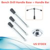 Drill Press Machines Parts Feed Hub Wheel & 195mm Handle Bar Set