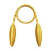 SWTOOL 2-Pack Curtain Holdbacks Curtains Tiebacks Home Decorative Window Drape Twist TieBacks Random Modelling Curtain Holdbacks (Gold)