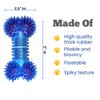 Bonita Pet Dog Chew Toy - for Aggressive Chewer Indestructible Interactive Boredom Training Promotes Dental Health & Clean Teeth Relieves Anxiety Stress Blue Bone