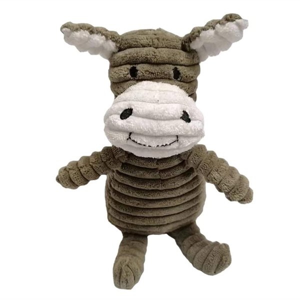 Generic Stuffing Squeaky Plush Dog Toy Chew Speak Toy (Donkey), Dog Squeaky Toy - Donkey, Green