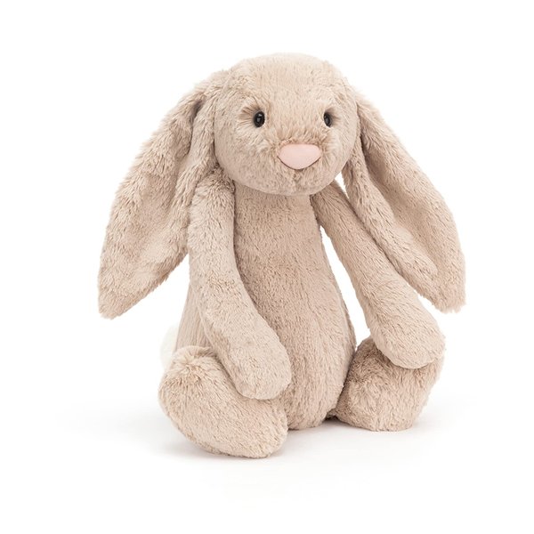 Jellycat Bashful Beige Bunny Stuffed Animal, Huge 20 inches | Rabbit and Bunny Plush Toy | Classic Children's Gift