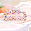 Vsdski Flower Hair Clips Spring Summer Party Hair Accessories for Women Girls Colorful Daisy Hair Claw Clips Nonslip Acrylic Hair Barrettes Elegant Hairpin Strong Hold Claw Clips for Thick/Thin Hair