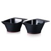 Bestauty Hair Dye Coloring Bowl with Magnetic Suction for Iron Salon Tray 2PCS Black