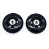 YongXuan Mute Wear-Resistant Luggage Suitcase Replacement Wheels Kit Inline Outdoor Skate Replacement Wheels (80mm x 24mm)