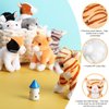 8-Piece Plush Pets Set, 5" Stuffed Animals Assortment, Cute Small Toys for Halloween, Classroom, School Parties, & Supplies (Cat)
