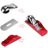 DSHE Mini Hand Planer Small Trimming Planer 6-1/2 inch Woodworking Pocket Plane Hand Plane with 1 inch Blade Adjustable Block Plane and 1 Wood Fixe for Trimming Projects Carpenter DIY Model Making