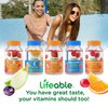 Lifeable Sugar Free Vitamin D 5000 IU - Great Tasting Natural Flavor Gummy Supplement - Gluten Free Vegetarian GMO-Free Chewable - for Immune Support and Bone Health - for Adults - 90 Gummies