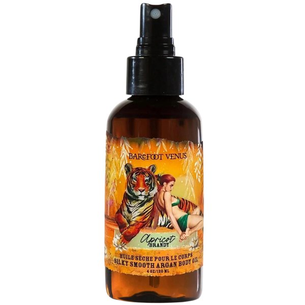 Barefoot Venus Apricot Brandy Argan Body Oil - 120 ML
