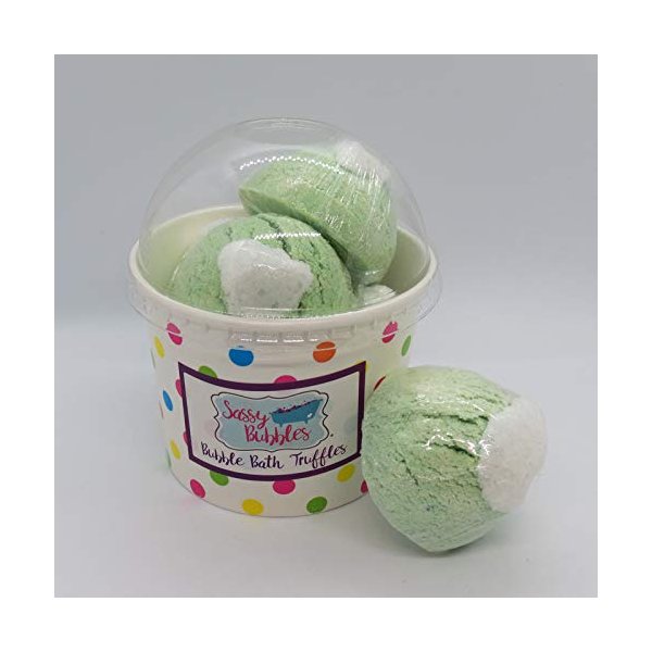 Coconut Lime Bubble Bath Truffles, 5 pack by Sassy Bubbles