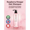 A’PIEU Raspberry Vinegar Hair Shampoo 16.9 fl.oz / 500 ml - Dandruff & Clarifying Shampoo | Balances pH, Removes Buildup, Soothes Scalp
