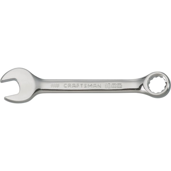 Craftsman Combination Wrench, 12 Point, 10MM Short (CMMT44113)