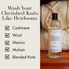 The Laundress Wool & Cashmere Shampoo, Double Concentrated, Cedar Scent, Wool Detergent, Wool Wash, Cashmere Shampoo, 16 Fl Oz
