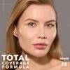 COVER FX Total Cover Cream Foundation - Shade F2: Fair to Light with Neutral Undertones - Full Coverage - Velvety Soft-Focus Finish - Oil-Free - All Skin Types