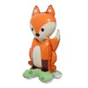 Selfstand 3D Animal Fox Koala Lion Elephant Panda Cow Rabbit dinosaur Triceratops Stegosaurus Baby shower Ball Foil Balloons Birthday Party Baby Shower Decorations Kids Toys (Base Fox)
