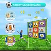 TGHIJKK Soccer Ball Game Set for Kids: Indoor Outdoor Backyard Toss Soccer Goal Game with Balls, Birthday Toys for 3 4 5 6 7 8-12 Year Old Boys and Girls,Ideal for Parent-Child Bonding