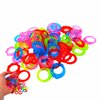 Bonka Bird Toys 2954 Pk72 Tiny Crystal 0.75" Rings, Parrot Foot Talon Craft Part Cage Toys, Conure, Quaker, Ringneck, and Similar