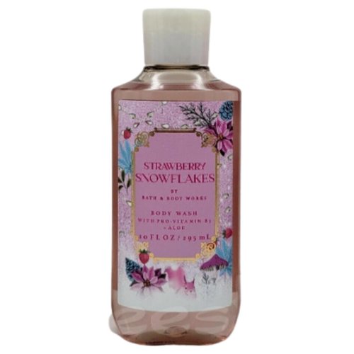 White Barn STRAWBERRY SNOWFLAKES Shower Gel 10fl/oz