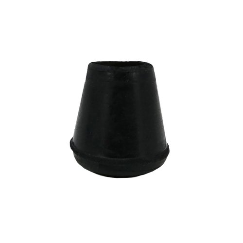 Shepherd Hardware 8758E Leg Tips 1/2-Inch Inside Diameter Rubber Chair Leg Caps, Black, 24 Count (Pack of 1)