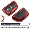 MECHCOS Fit for Acura MDX RDX Integra Key Fob Cover Case Remote Holder Skin TPU Protector Keyless Entry Sleeve Accessories