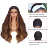P4/27 Highlight Headband Wig Human Hair Body Wave 16 Inches Human Hair Headband wig None Lace Front Wigs Human Hair Wig for Black Women Wear and Go Wig 150% Density wig（P4/27,BD,16Inch)