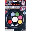 Forum Novelties Costume Day of The Dead Face Paint Makeup Kit, Net Wt. 14 g/.5 Oz