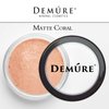 Demure Mineral Make Up Eye Shadow (Coral), Shimmer Eyeshadow, Loose Powder, Glitter Eyeshadow, Eye Makeup, Professional Makeup