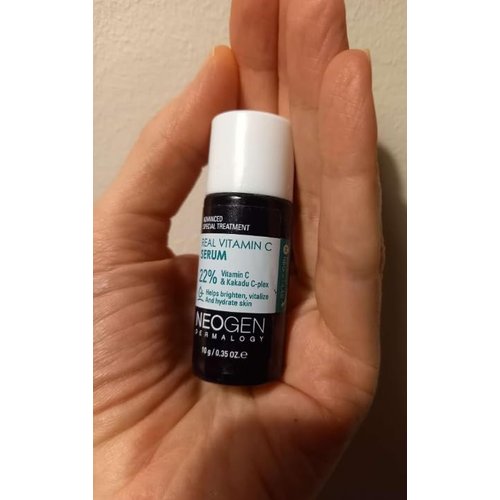 Korean Beauty Vitamin C Serum for Face - Brightening, Revitalizing Serum with 22% Pure Ascorbic Acid, Ferulic Acid, Zinc & Niacinamide - Vegan Korean Skin Care (1 Trial Size - .35 fl oz)