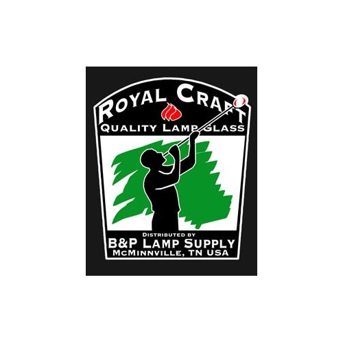 B&P Lamp SMALL 2 1/8 Inch Base by 6 1/2 Inch Tall Clear Glass Chimney for Oil Lamps and Antique Style Lighting