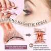 Magnetic Eyelashes Kit, Soft Magnetic Eyelashes, Natural Look Reusable Glue-free Dual Magnetic Lashes with Applicator, Lightweight Dual Magnetic Lashes - No.2 IDOL STYLE