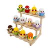 BOROLA 12 Sets Micro Parrot Building Cute Bird Parrot-Toys Themed Mini Blocks Collection Vibrant Creativity Toy for Kids Fun Building Toys(Boxes Gift Set)