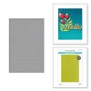 Spellbinders Fresh Picked Columns Embossing Folder, Clear