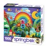 Springbok's Summer Adventure Quilt 1000 Piece Puzzle for Adults Features Imagery of an Amazing and Colorful Quilt Featuring a Summer Scene and The Tools Used to Create It.