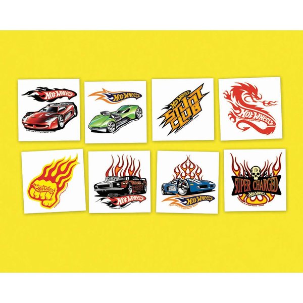 Hot Wheels Temporary Tattoo