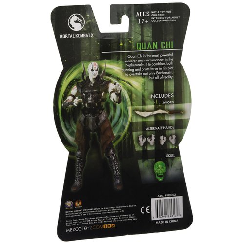 Entertainment Earth Mortal Kombat X Series 2 Quan Chi 6" Action Figure