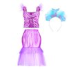 Chillife Princess Dress up for Girls, Kids Dress Up & Pretend Play With Princess Dresses Crown Cape for Little Girls, Princess Dresses for Girls Toddler Age 3-6 Year Old