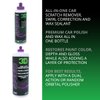 3D Speed Car Scratch Remover Polish & Wax – 16oz – All-In-One Scratch Remover, Swirl Correction & Wax Sealant Protection with Glossy Shine