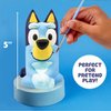 Bluey Paint Your Own Figurine, Fun Paintable Ceramic Bluey Figurine, Includes 6 Acrylic Paints, Paintbrush, Bluey Toys, Bluey Birthday Decorations, Bluey Party Favors, Kids Activities, Bluey Figures