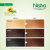 Nisha Creme Permanent Hair Color 100 percent Gray Coverage Hair Dye Easy to Apply Long Lasting Hair Colouring For Ultra Soft Deep Shine Conditioning With Natural Herbs Pack of 3 (Golden Blonde)