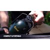 Caldwell unisex adult Green E Max Electronic Hearing Protection Low Profile, Green, Youth US