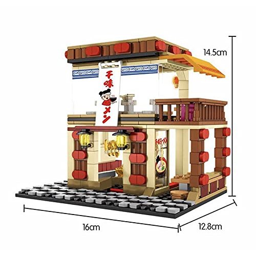 General Jim's Japanese Restaurant Urban Dining Experience Building Building Blocks Modular City Set