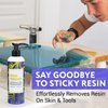 [10oz] Epoxy Resin Cleaner/Remover - Natural Hand Cleaner, Gentle & Moisturizing, Perfect for Artists & Resiners, Magically Removes Resin, Glue, & Paint from Skin, Tools, Molds, Work Surfaces, & More
