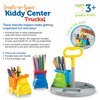 Learning Resources Create-a-Space Kiddy Center Trucks - 5 Pieces, Kids Art Supplies Organizer, Storage Caddy for Kids,Crayon Organizer