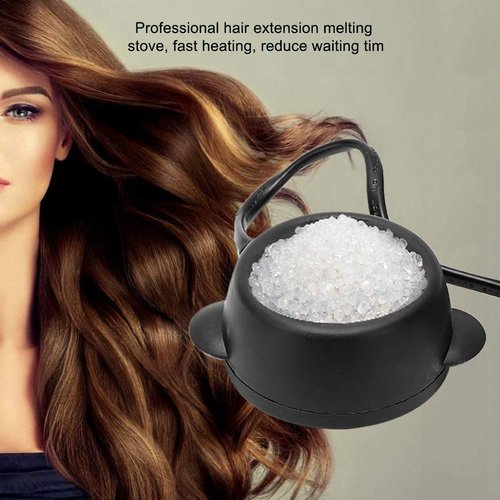 Glue Melting Pot Mini Constant Temperature Hair Extensions Glue Melting Pots Wig Glue Melting Stove Hot Glue Pot