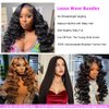 10A Brazilian Virgin Hair Loose Wave 4 Bundles 100% Unprocessed Wet And Wavy Human Hair Bundles Weave Wefts Weaving Remy Hair Extensions Natural Color Double Weft for Women 20 22 24 26 inch