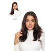 ROSEBUD Clip in Hair Extensions REMY Human Hair 8Pcs 18 Clips 60g/Set 10 Inch